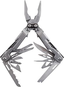 SOG PowerPint Mini Compact Stainless Steel Multi-Tool |18 Lightweight Specialty Tools &amp