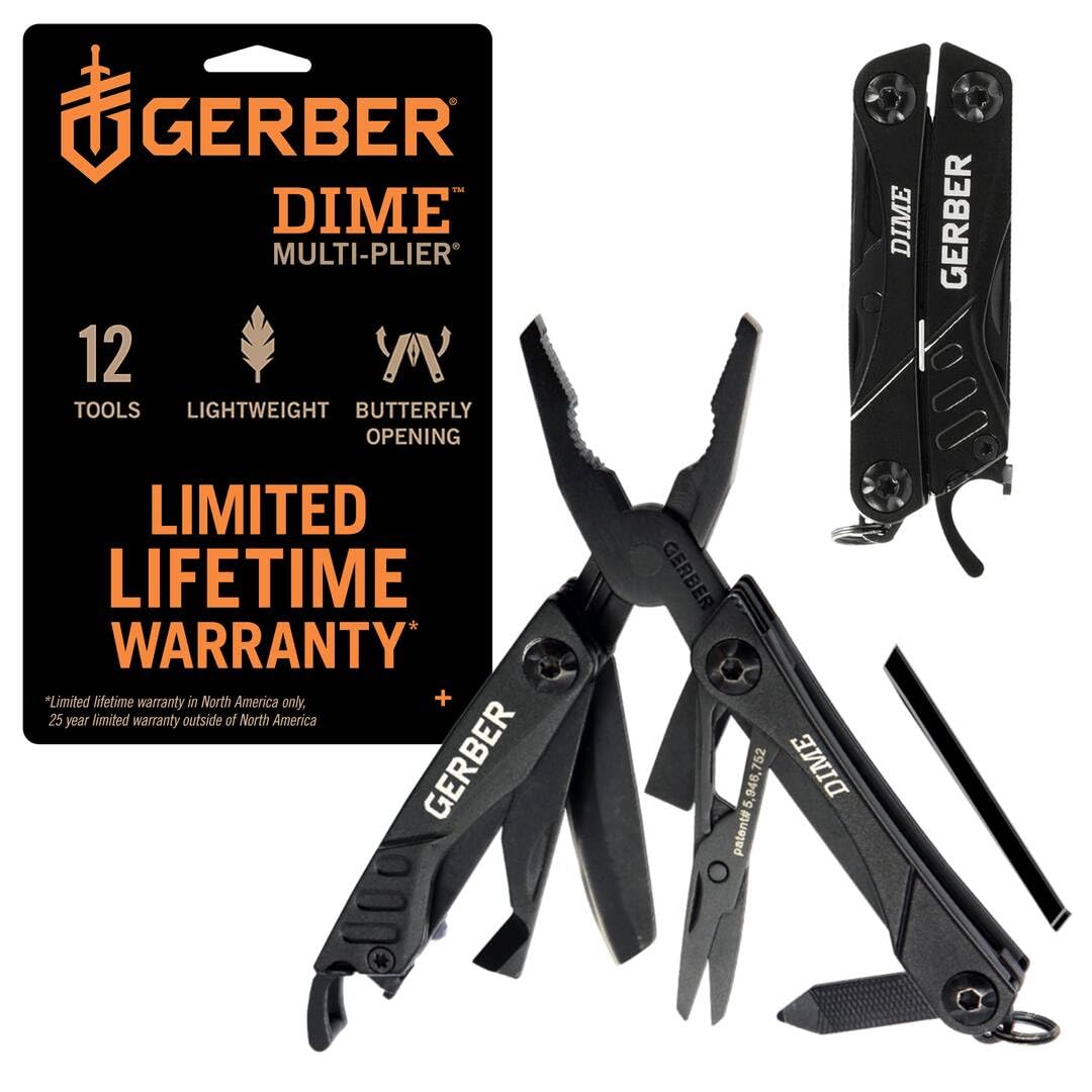 Gerber Gerber Gear Dime 12-in-1 Mini EDC Multitool - Needle Nose Plier — Our recommended pick for most buyers