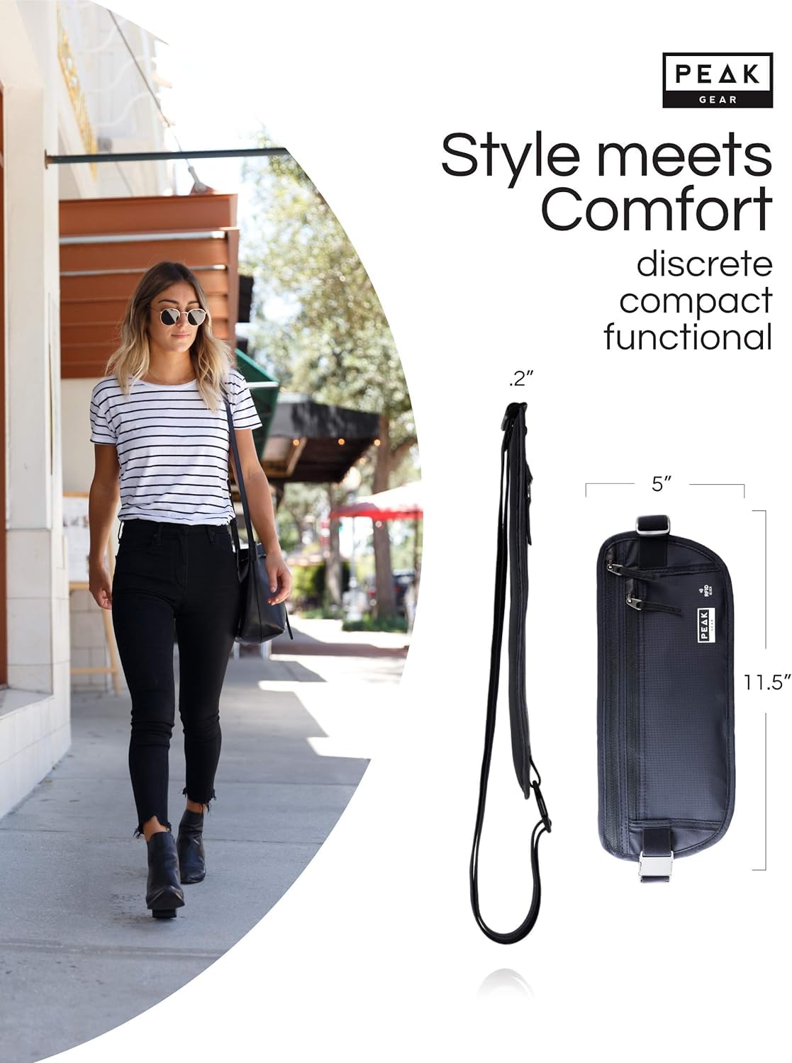 Peak Gear Travel Money Belt. Premium Quality Travel Wallet with RFID B — Our hands-on testing setup for organize everyday carry ki