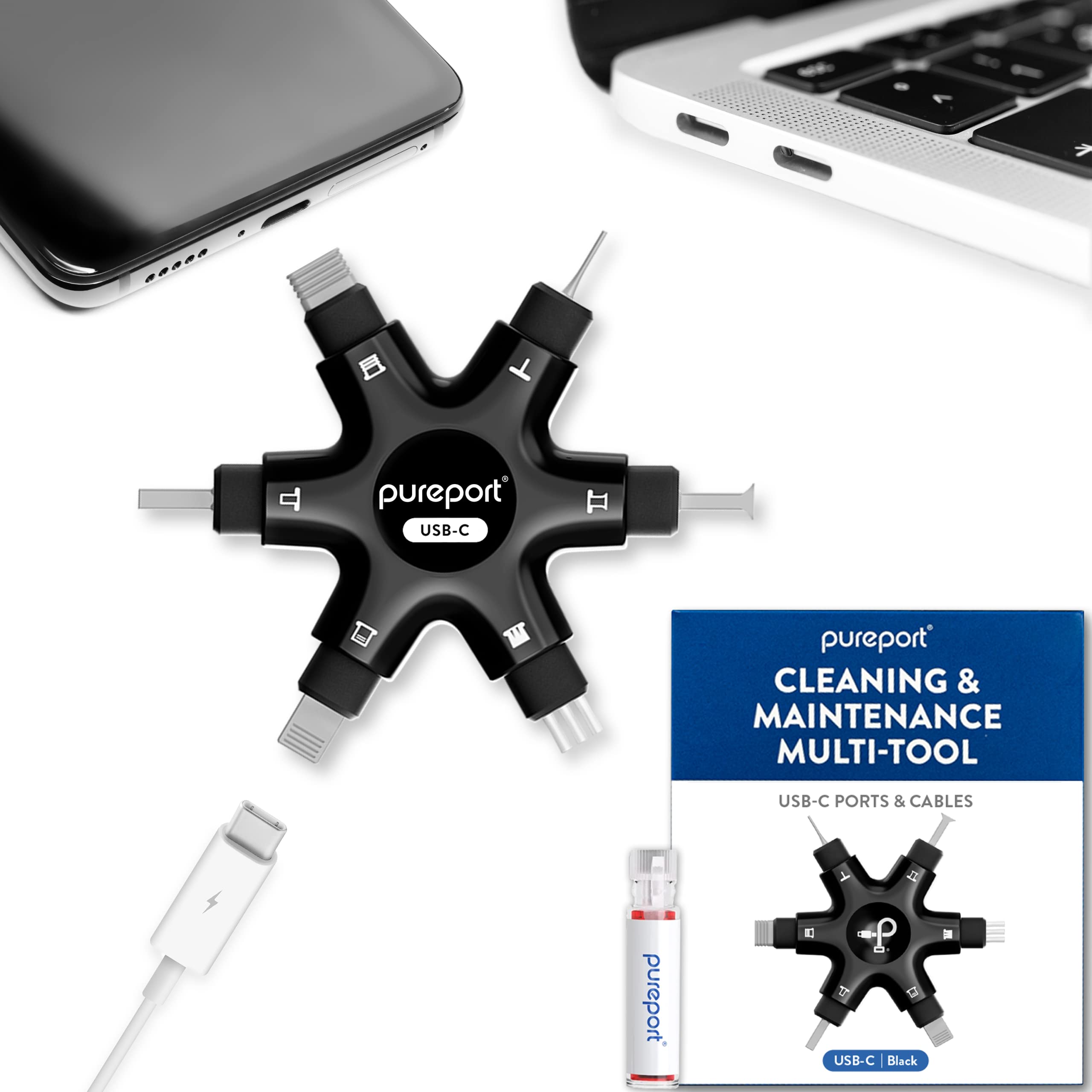 PurePort USB-C Multi-Tool Phone Cleaning Kit | Clean Repair & Restore — Side-by-side comparison of top picks in this category
