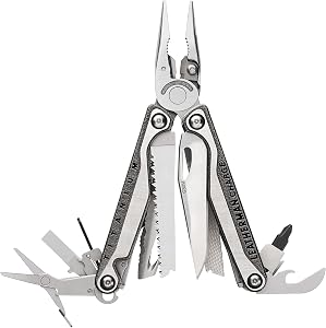 LEATHERMAN, Charge Plus TTI, 19-in-1 Premium, Versatile Multi-tool for Home, Outdoors, Aut