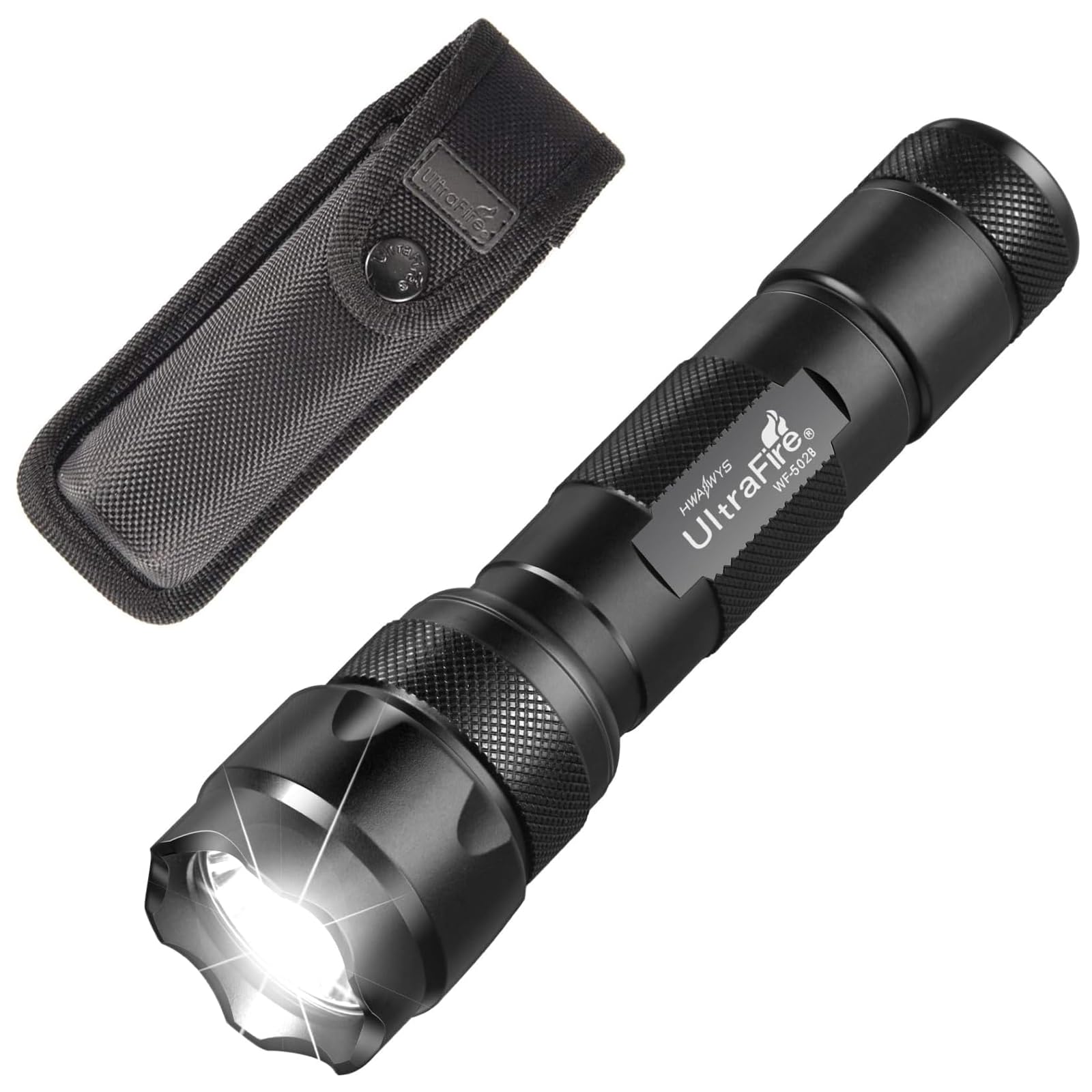 ULTRAFIRE Tactical Flashlight with Holster, 1000 Lumens Single Mode LE — Durability testing under extreme conditions