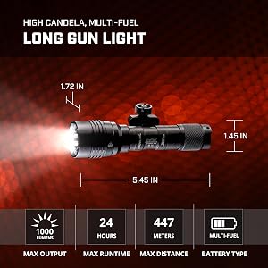 Streamlight 88066 ProTac Rail Mount HL-X 1000-Lumen 50000-Candela Tactical Led Flashlight,
