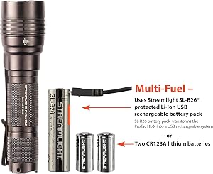 Streamlight 88065 ProTac HL-X 1000-Lumen 27100-Candela Handheld Tactical LED Flashlight, T