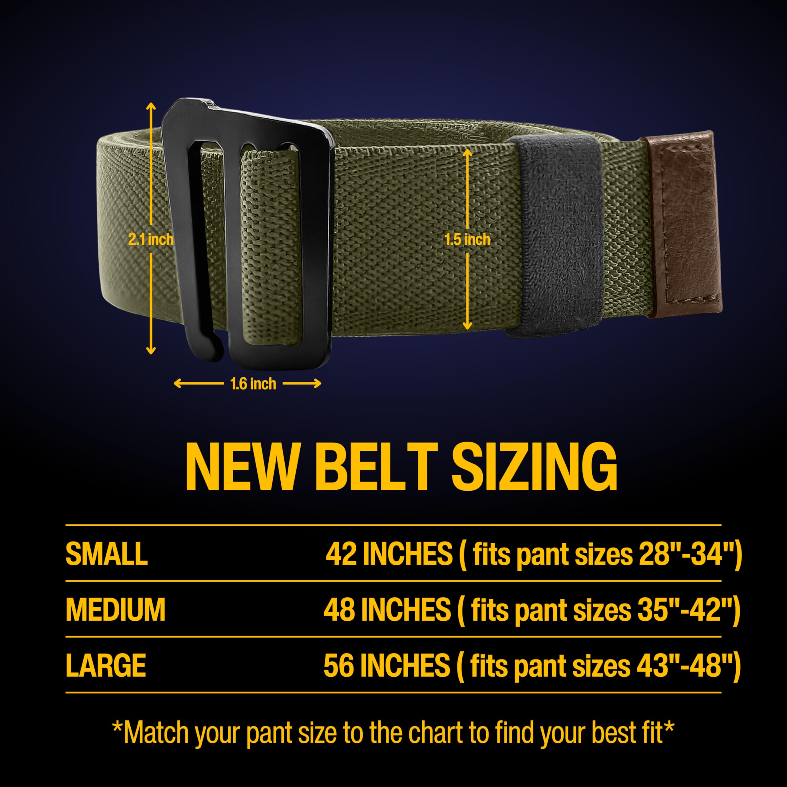 AEGITEC DEFENSE Hybrid Tactical Belt | 1.5” Everyday Carry Belt – Adju — Side-by-side comparison of top picks in this category