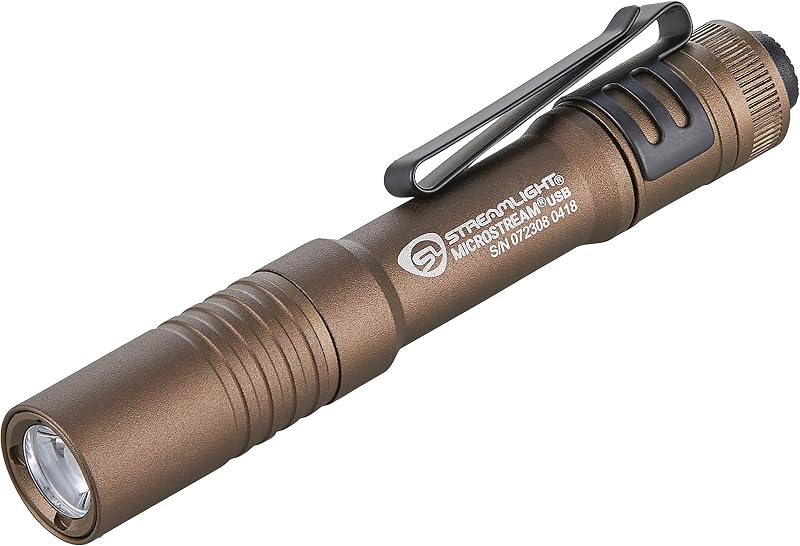 Streamlight 66608 MicroStream 250-Lumen EDC Ultra-Compact Flashlight